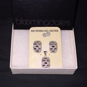 Sterling Silver Earrings and Pendant!
